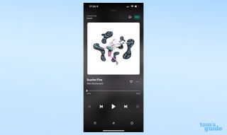 iPhone의 Tidal 스크린샷