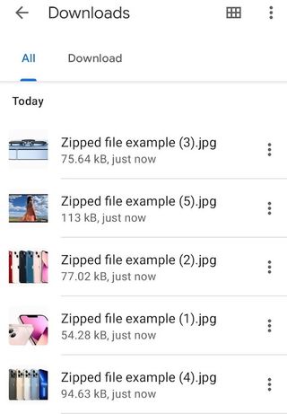 Android에서 Zip 파일을 여는 방법