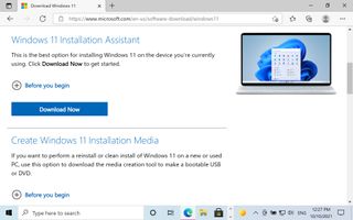 Windows 11에서 Windows 10 스크린샷으로 다운그레이드하는 방법