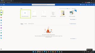 Chrome의 Office 홈페이지 스크린샷