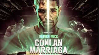 Conlan 대 Marriaga 전투 포스터