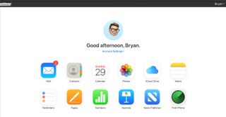 iCloud.com 메인 페이지