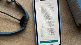 Fitbit Charge 5 설정 프로세스 사진