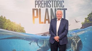 Prehistoric Planet의 런던 시사회에서 David Attenborough