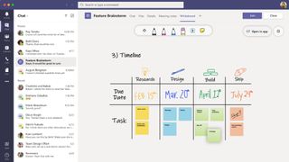 Microsoft Teams 화이트보드 액세스