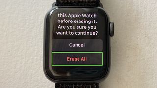 Apple Watch를 재설정하는 방법 - 모두 지우기