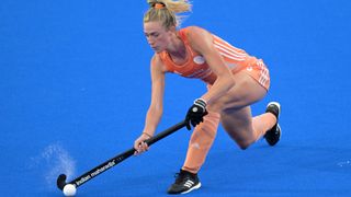 FIH 여자 월드컵에서 네덜란드 하키의 Sanne Koolen