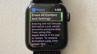 Apple Watch를 재설정하는 방법 - 모든 콘텐츠 지우기