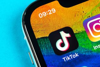 iPhone의 TikTok 앱 아이콘