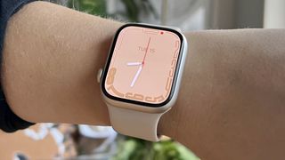 Apple Watch 7 컨투어 페이스