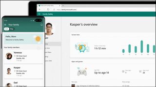 Microsoft Family Safety 자녀 보호 앱