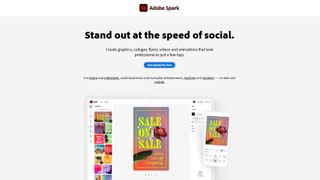 Adobe Spark 웹 사이트